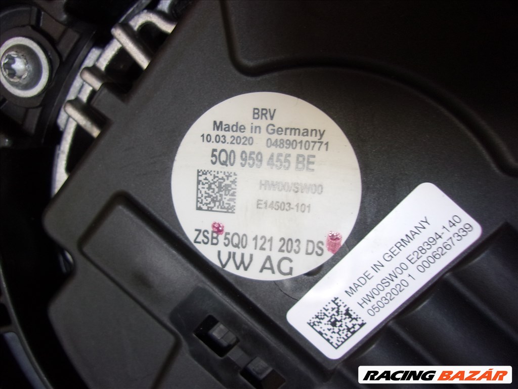 AUDI SEAT SKODA VOLKSWAGEN hűtőventillátor 2013- 5Q0121203DS 4. kép
