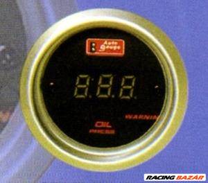 Olajnyomásmérő műszer LED kijelző 52 mm