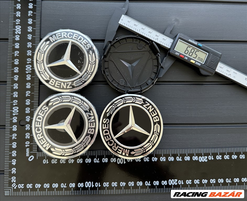 Új Mercedes 75mm Felni Alufelni Közép Kupak Felnikupak Felniközép Embléma A1714000025 1. kép