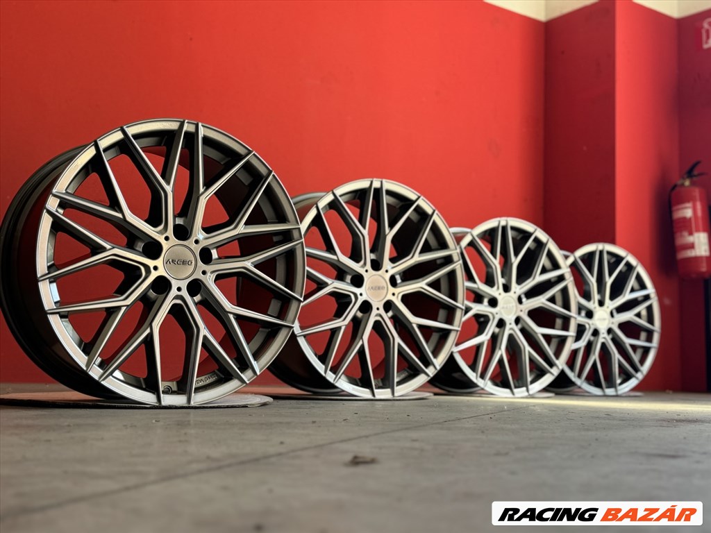 R19 5x112 (73,1) ARCEO VALENCIA 8.5J ET45 HYPER BLACK új alufelnik 19" 3. kép