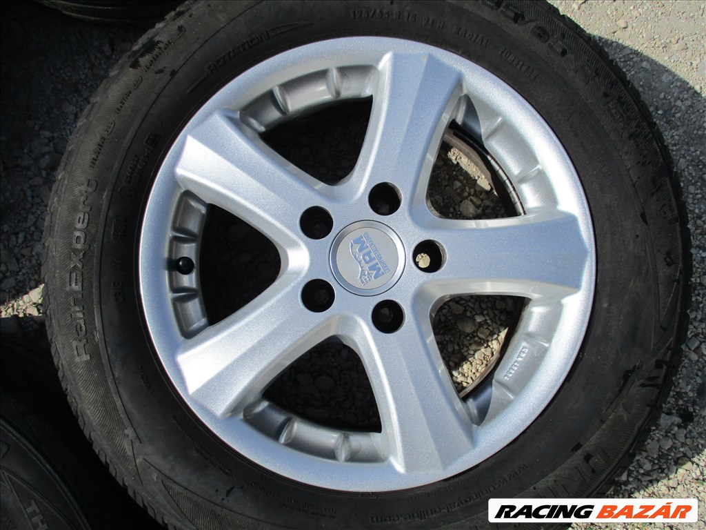  MAM alufelni 5x112 6,5Jx15 Et37 Audi,Skoda,Seat ,Vw-re ,195/65R15 nyári gumival 3. kép