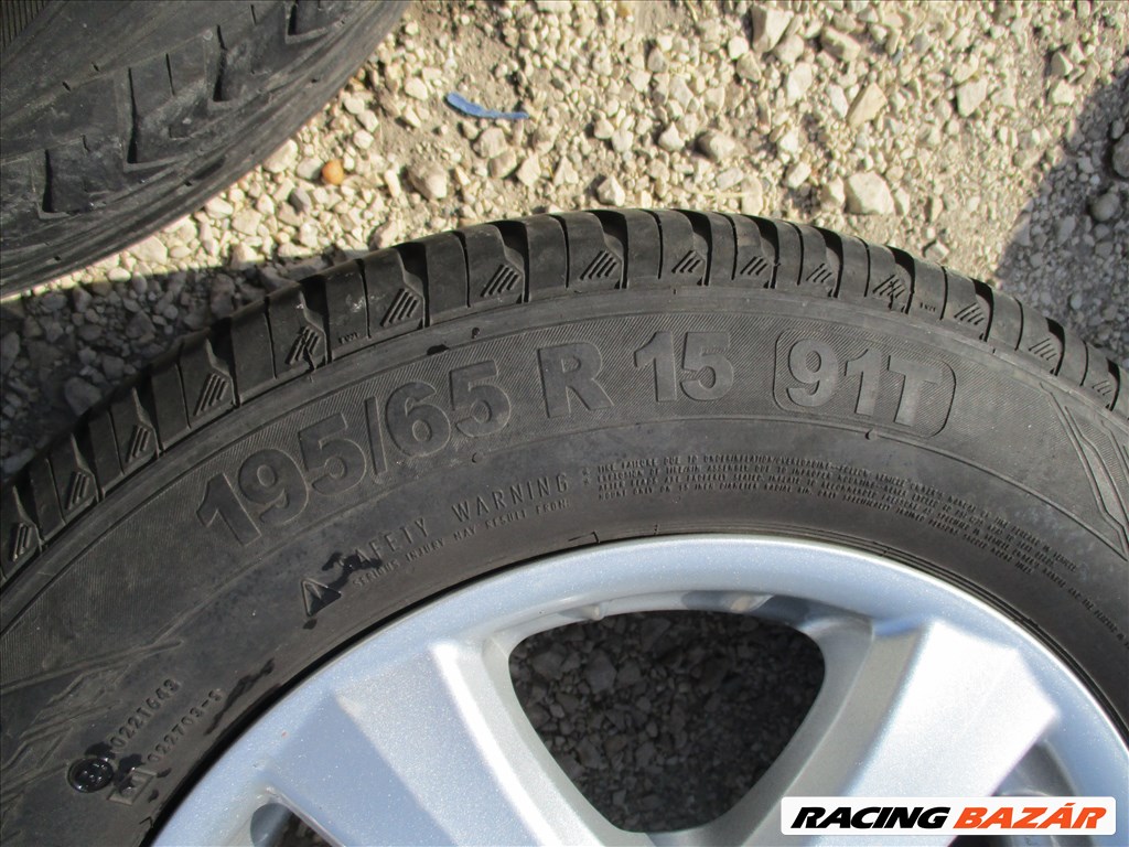  MAM alufelni 5x112 6,5Jx15 Et37 Audi,Skoda,Seat ,Vw-re ,195/65R15 nyári gumival 8. kép
