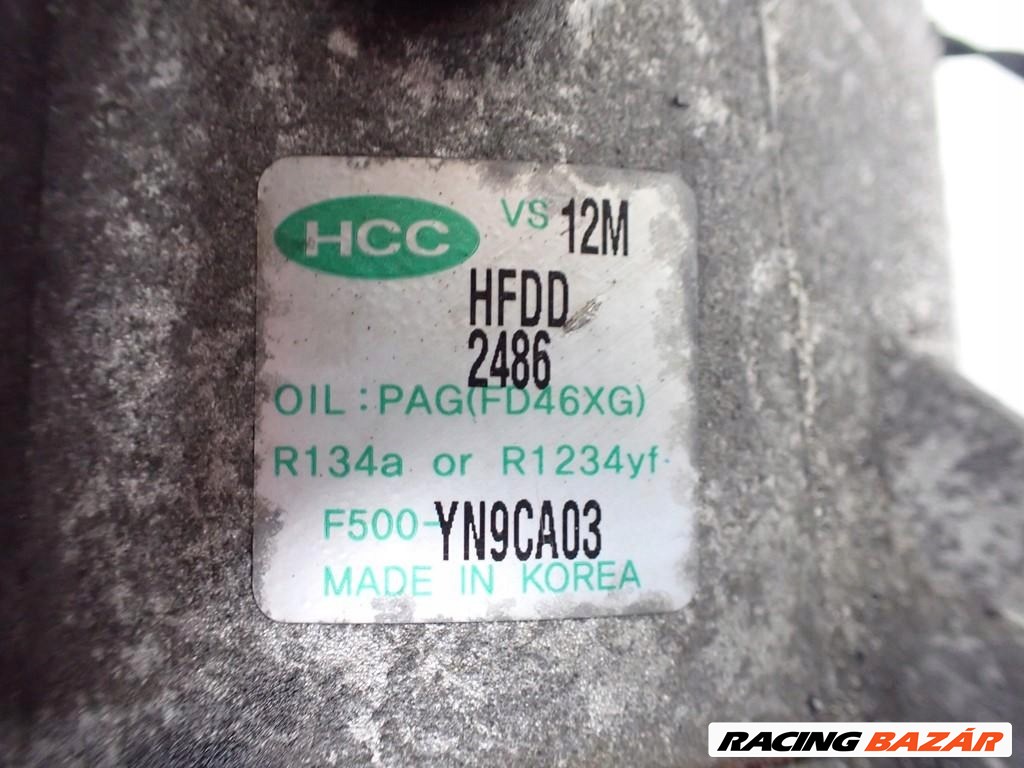 Kia Venga, Hyundai ix20 1.4CRDi D4FC klímakompresszor  f500yn9ca03 3. kép
