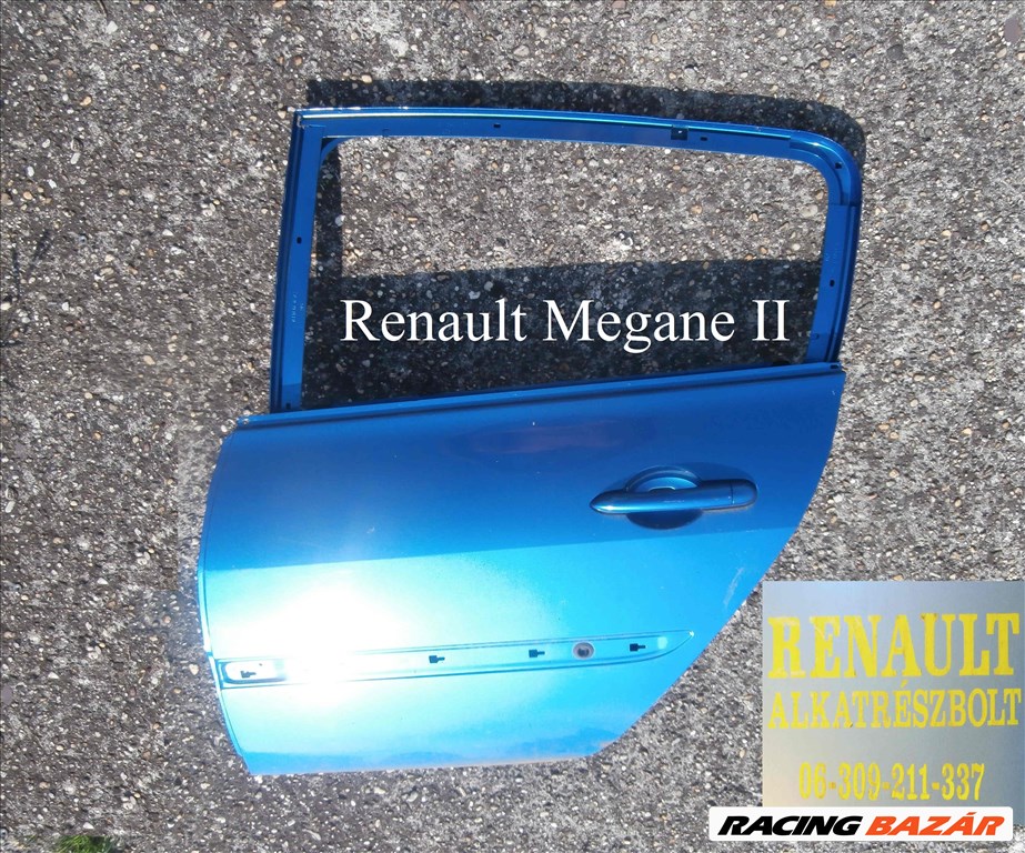 Renault Megane II bal hátsó ajtó 1. kép
