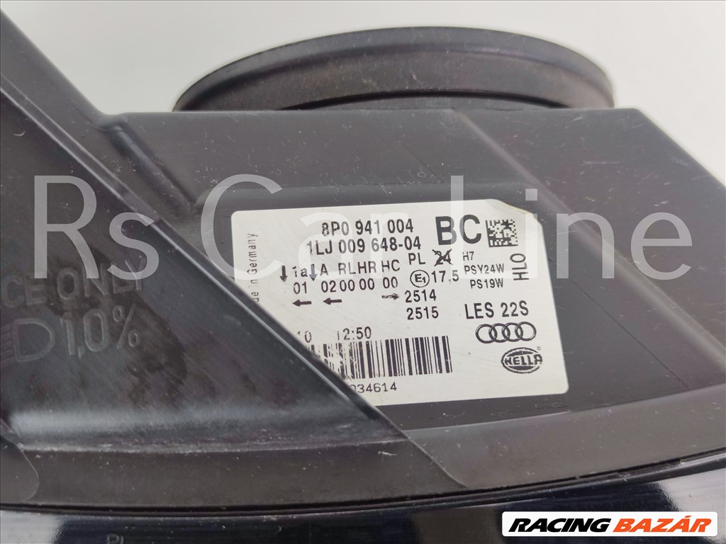Audi	A3 8P jobb első Halogén Fényszóró 8p0941004 2. kép