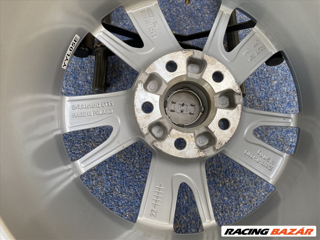 Audi 16 gyári alufelni felni, 5x112, A6 A4   (3180) 2. kép