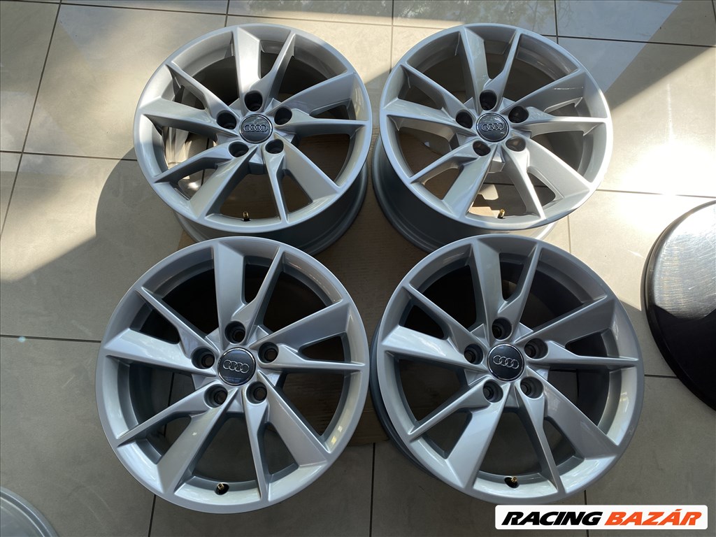 Audi 16 gyári alufelni felni, 5x112, A6 A4   (3180) 3. kép