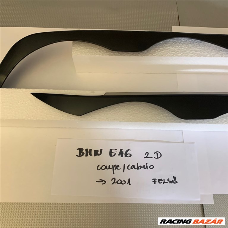 BMW E46 2 ajtós 98-2001-ig felső szemöldök spoiler párban 2. kép