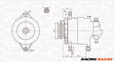 MAGNETI MARELLI 063731183010 - generátor MITSUBISHI