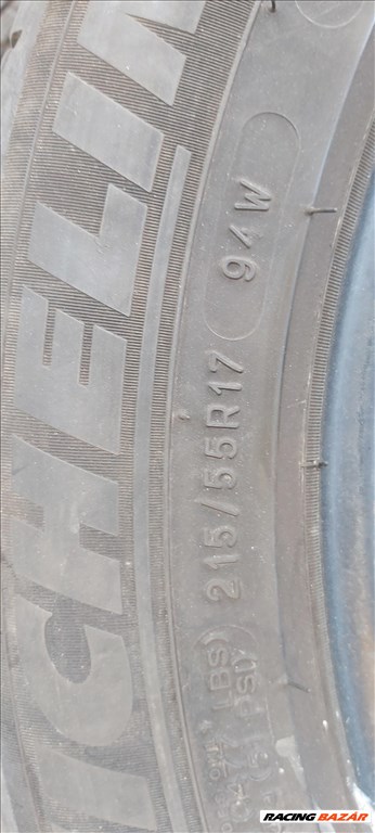 4db 215/55 R17 94W használt Michelin Primacy3 nyári  gumi 6. kép