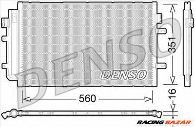 DENSO DCN12005 - klíma kondenzátor IVECO
