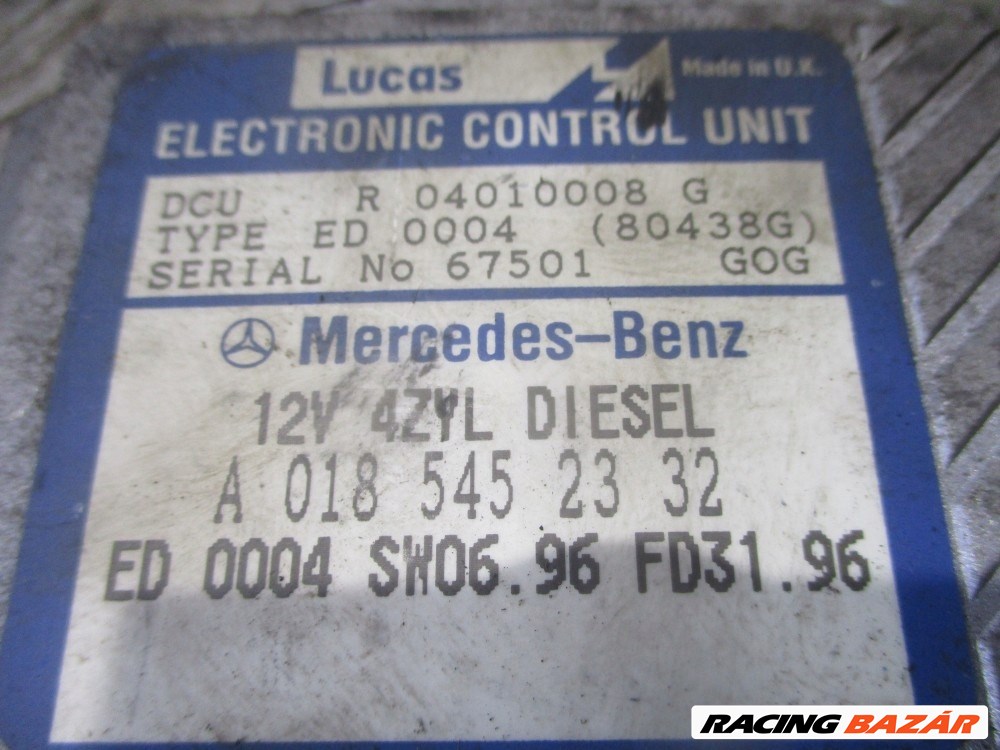 Mercedes C-osztály W202 motorvezérlő elektronika a0185452332 2. kép