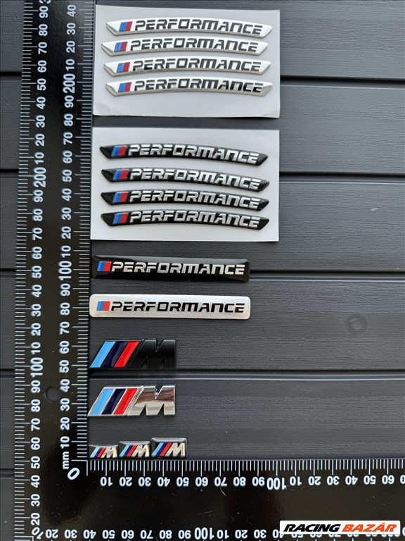 Új BMW M Performance Power Felni Alufelni Matrica JEL Logo Embléma 1. kép