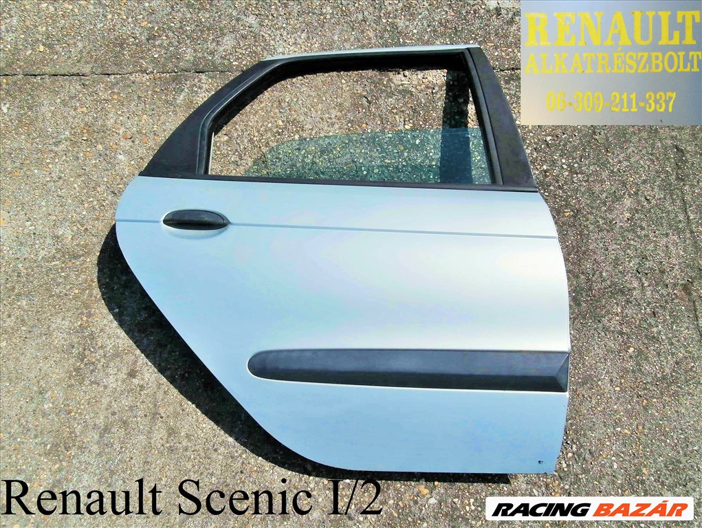 Renault Scenic I/2 jobb hátsó ajtó 1. kép