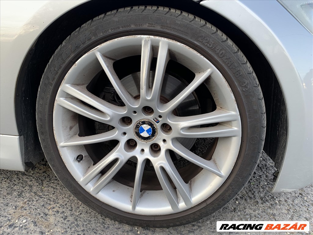  BMW M-sport felni garnitúra 2 széles 18" Style 193 (gyári alufelni) E90 E91 E92 E87 E81 E82 6. kép