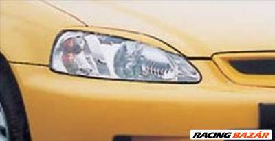 Honda Civic 1996-1999. szemöldök spoiler párban, békalámpás