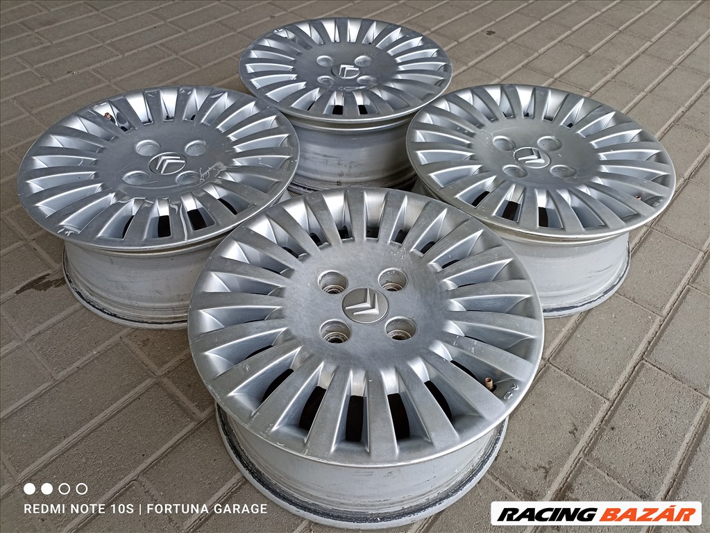 4x108 15" Citroen Lynx használt alufelni garnitúra 2. kép