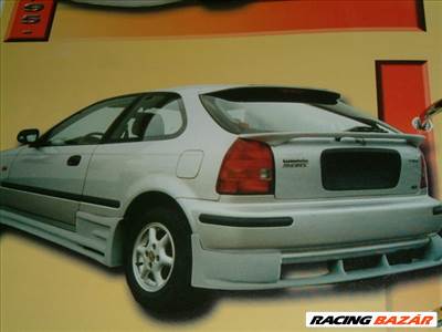Honda Civic 1996-2001 3 ajtós hátsó szárny spoiler