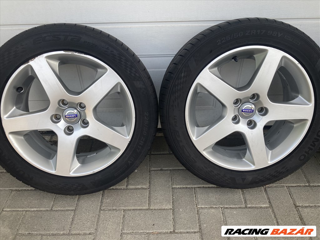 VOLVO KÖNNYŰFÉM FELNI NYÁRI GUMIVAL SZERELVE 3. kép