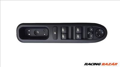 Peugeot 407 bal első ablakemelő kapcsoló 6554er 96468704xt