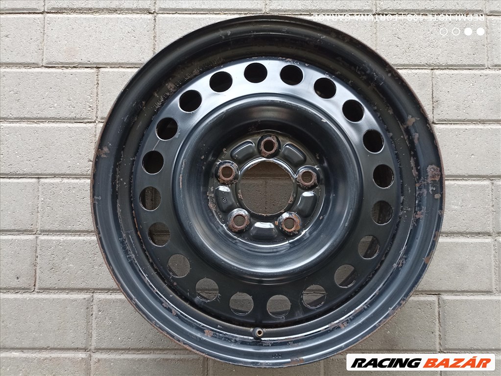 5x115 16" Chevrolet / Opel használt lemezfelni garnitúra (R418) 4. kép