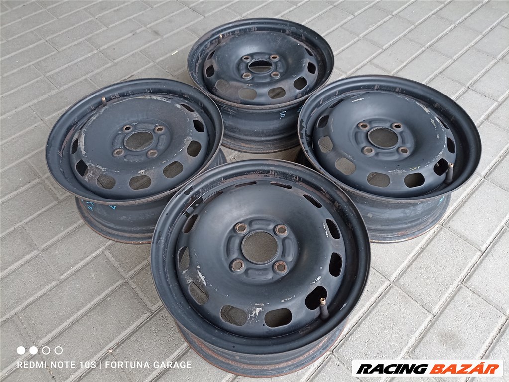 4x108 14" Ford használt lemezfelni garnitúra (R417) 2. kép