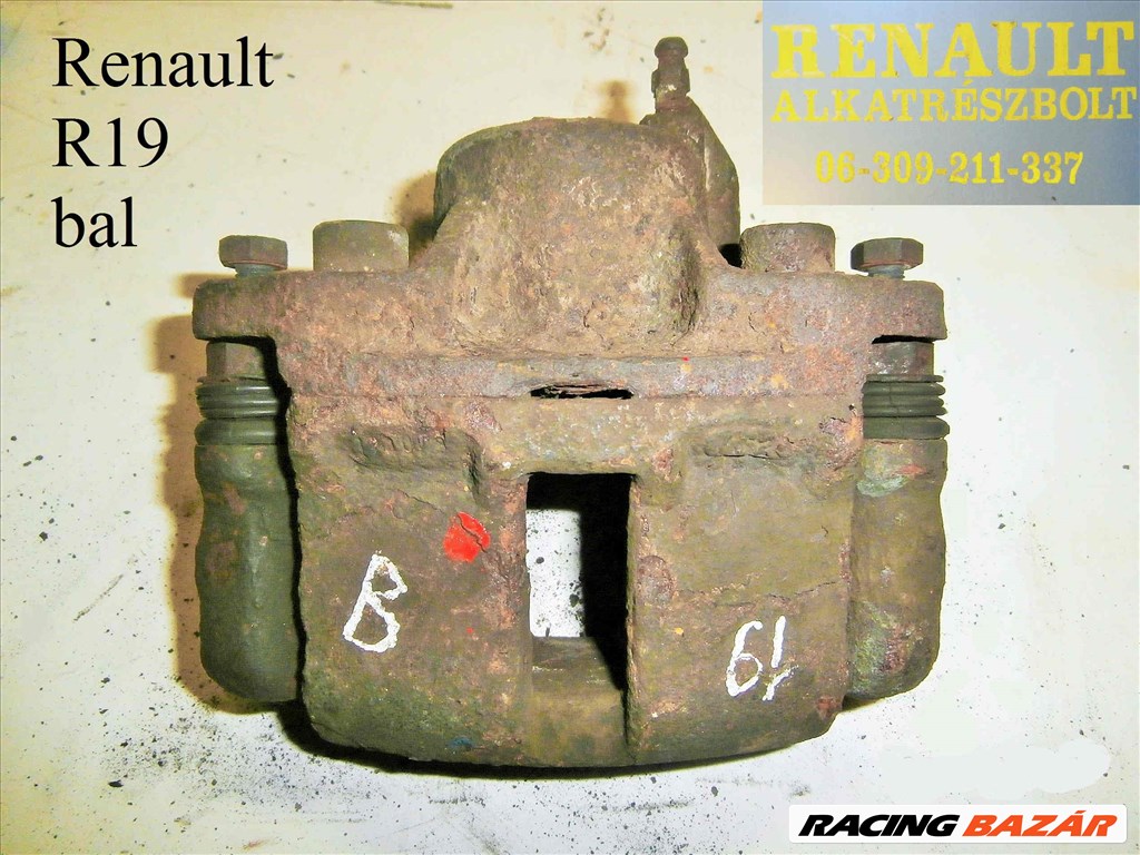 Renault R19 bal első féknyereg 1. kép