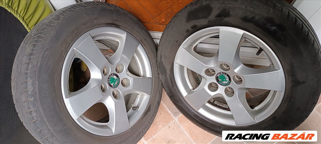 Skoda gyári alufelni 14" 1. kép