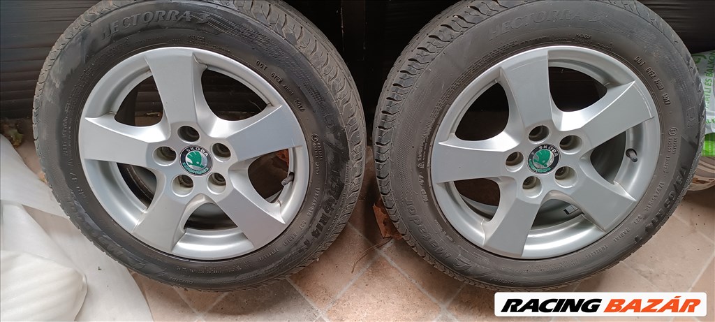 Skoda gyári alufelni 14" 2. kép