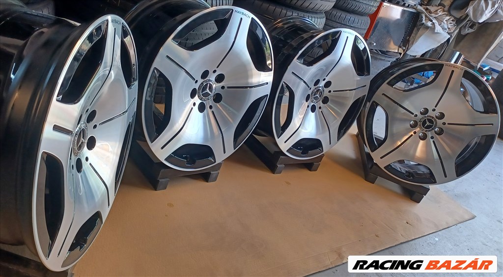 Új! Mercedes W223 S klasse Maybach alufelnik 5x112 8,5x19 ET31,5 4db 8. kép