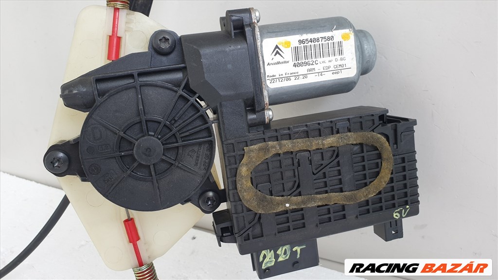 507364 Citroen C4 Picasso 2006,  Jobb Első Ablakemelő Szerkezet Motorral 10. kép