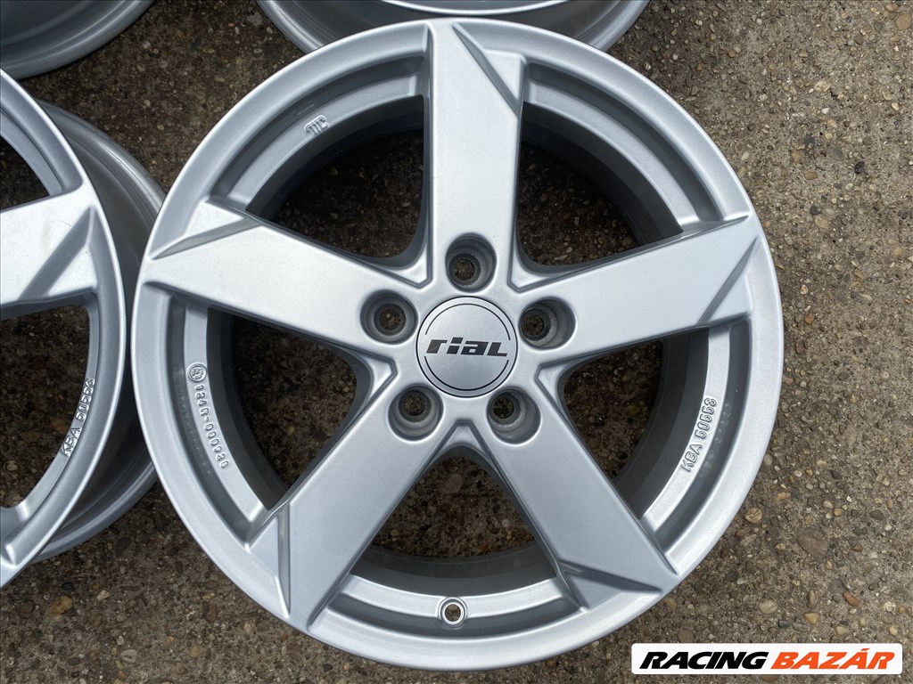 4db Rial 16″ VW – Skoda – Seat alufelni. (3329) 2. kép