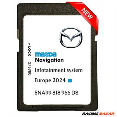 Mazda2 Navigációs SD kártya 2024 Európa +MAGYAR NYELVEL