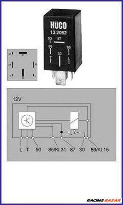 HITACHI 132062 - relé, izzítórendszer AUDI SEAT VW