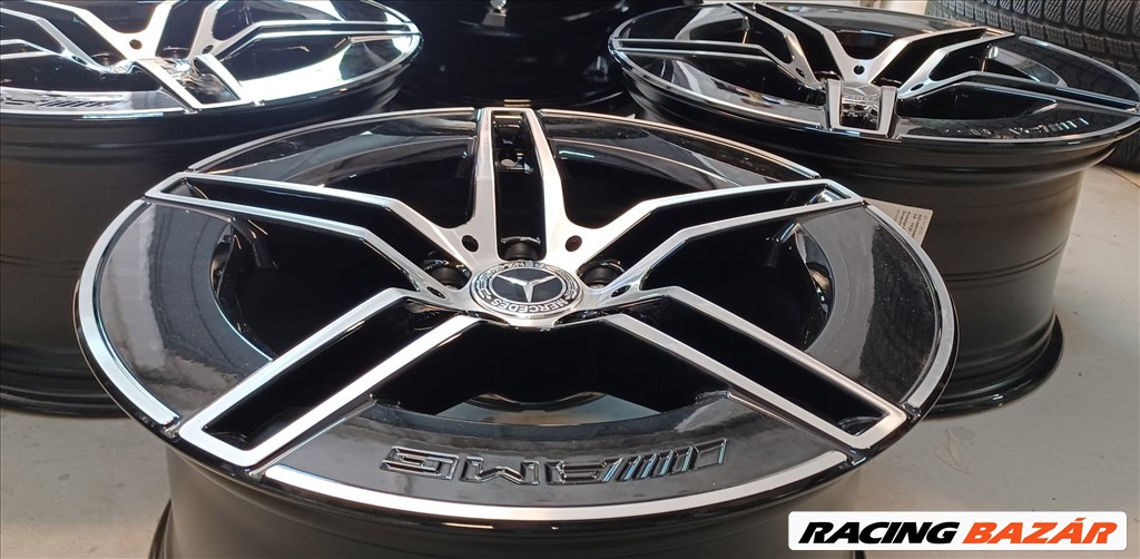 Új Mercedes W214 új E klasse AMG 5x112 8,5-9,5x19 ET35,5-51 4db 3. kép