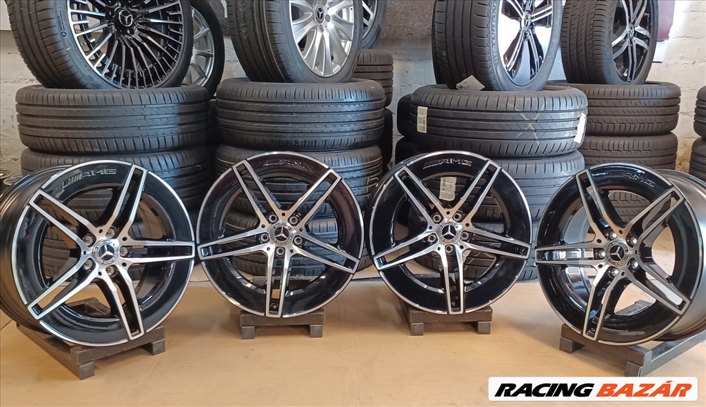 Új Mercedes W214 új E klasse AMG 5x112 8,5-9,5x19 ET35,5-51 4db 7. kép