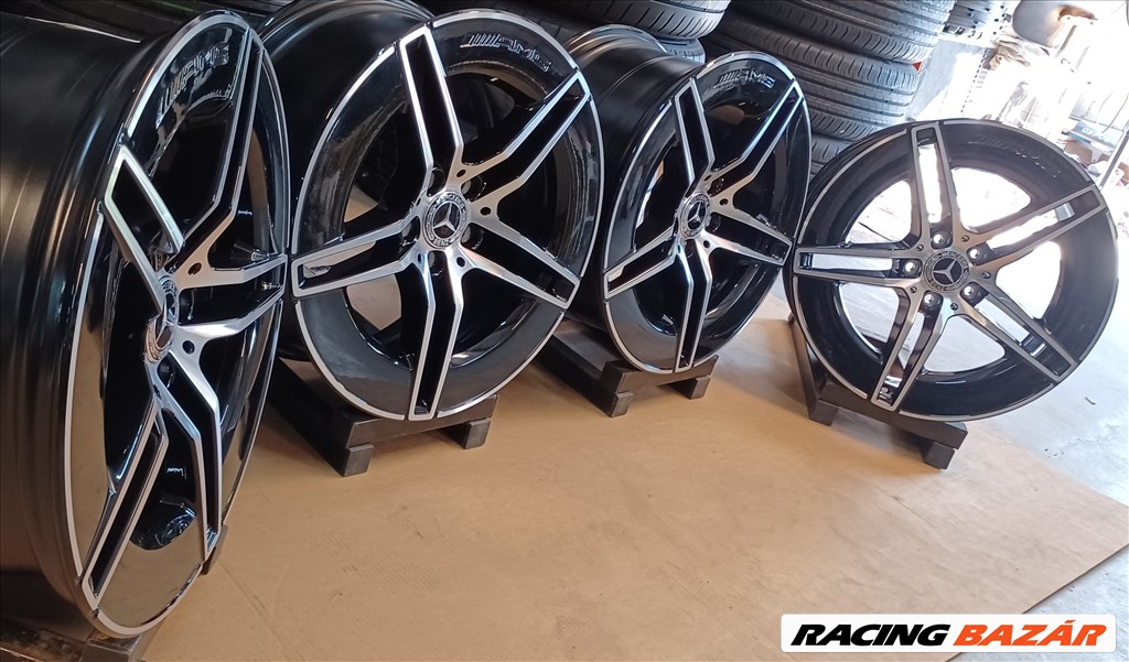 Új Mercedes W214 új E klasse AMG 5x112 8,5-9,5x19 ET35,5-51 4db 8. kép