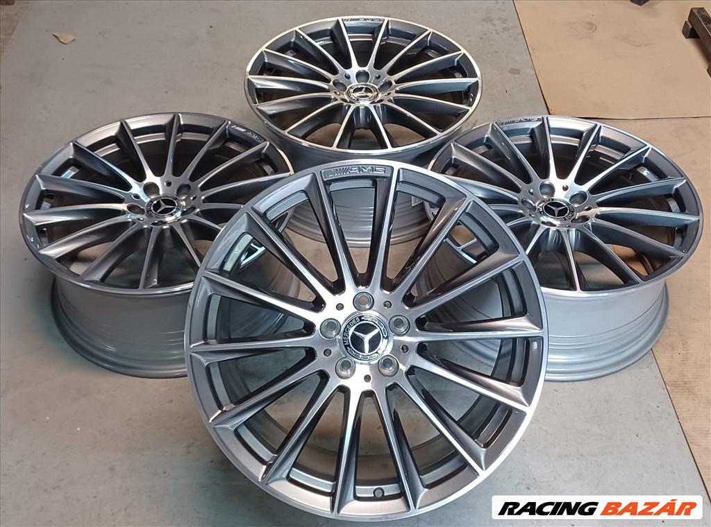 Új Mercedes W223 S klasse AMG alufelnik 5x112 9-10x20 ET34-48 4db 2. kép