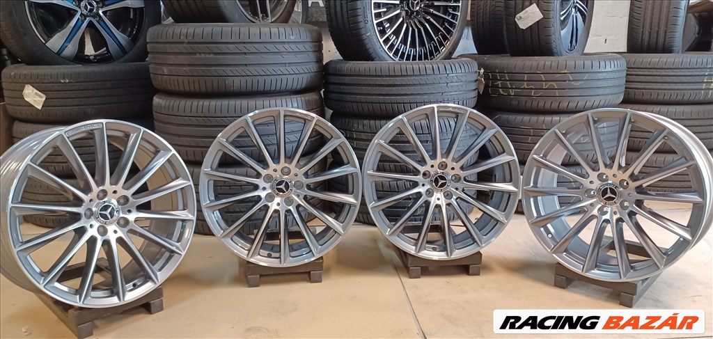 Új Mercedes W223 S klasse AMG alufelnik 5x112 9-10x20 ET34-48 4db 7. kép