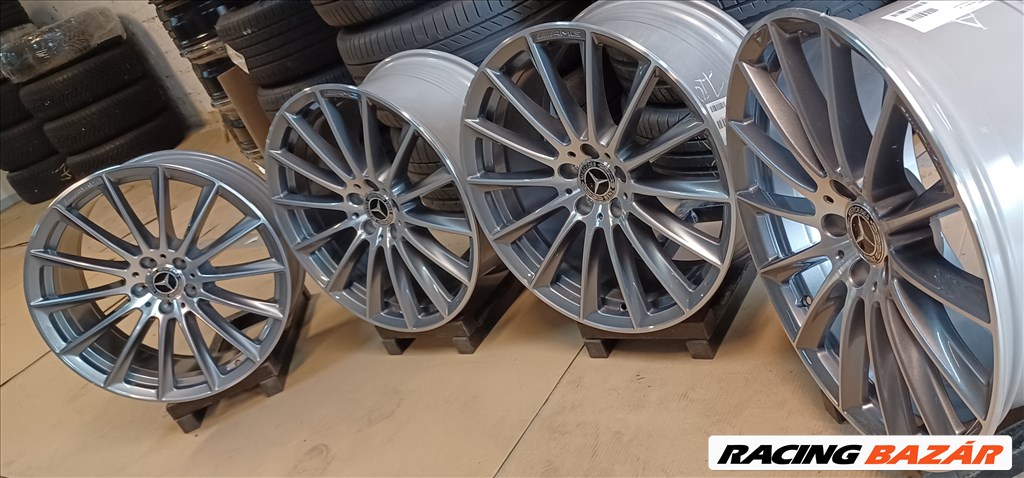 Új Mercedes W223 S klasse AMG alufelnik 5x112 9-10x20 ET34-48 4db 8. kép