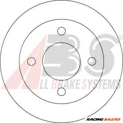 A.B.S. 16065 - féktárcsa NISSAN