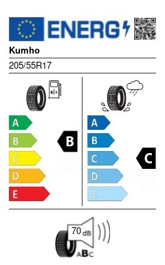 Kumho ECOWING ES31 205/55 R17 91W nyári gumi 2. kép