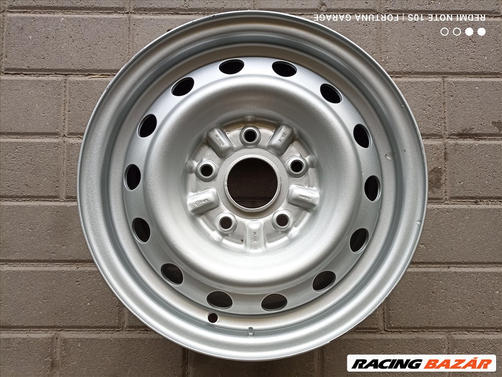 5x114.3 14" Toyota újszerű lemezfelni garnitúra (R412) 4. kép