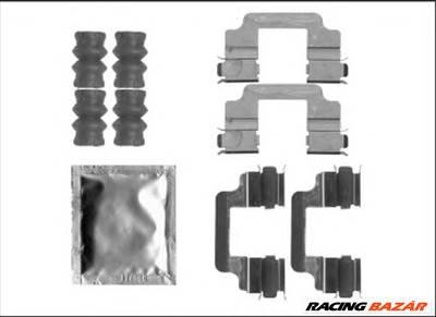 TEXTAR 82540900 - Fékbetét szerelékkészlet LAND ROVER LAND ROVER (CHERY) VOLVO VOLVO (CHANGAN)