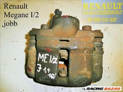 Renault Mégane I/2 jobb első féknyereg
