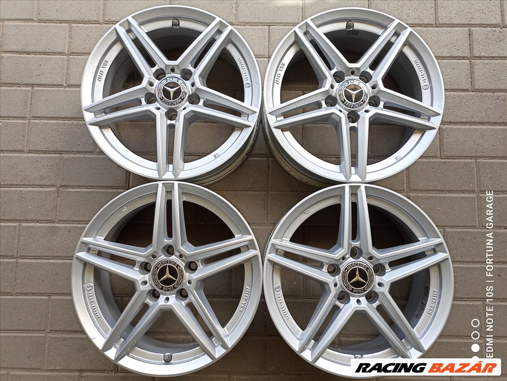 5x112 16" Uniwheels (C-osztály) újszerű alufelni garnitúra +TPMS (R) 1. kép