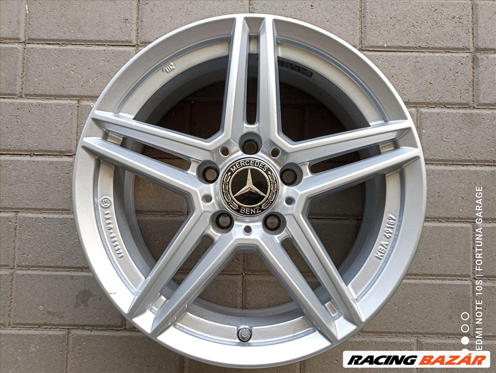 5x112 16" Uniwheels (C-osztály) újszerű alufelni garnitúra +TPMS (R) 3. kép