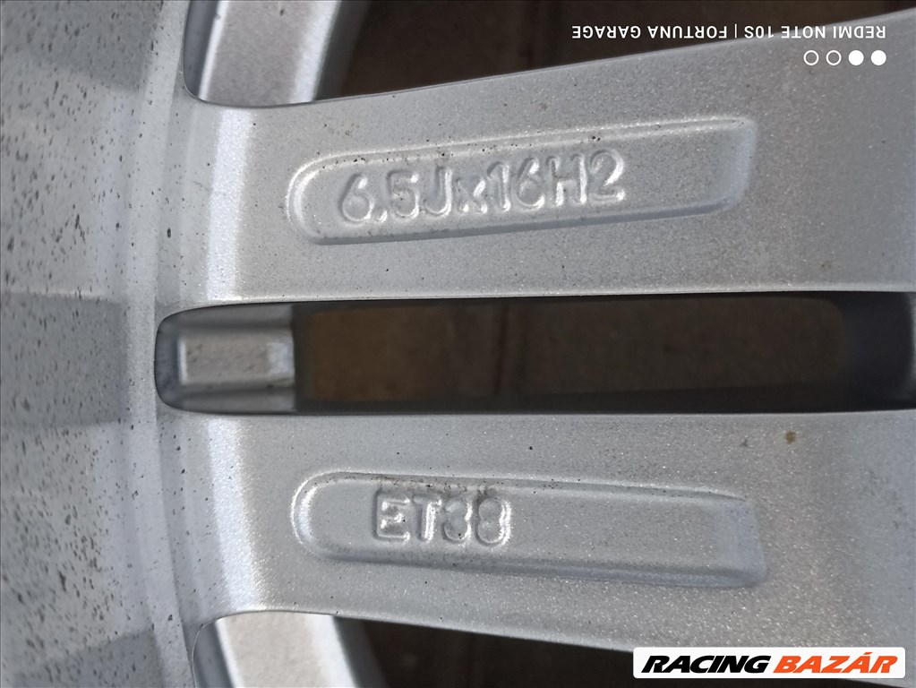 5x112 16" Uniwheels (C-osztály) újszerű alufelni garnitúra +TPMS (R) 9. kép