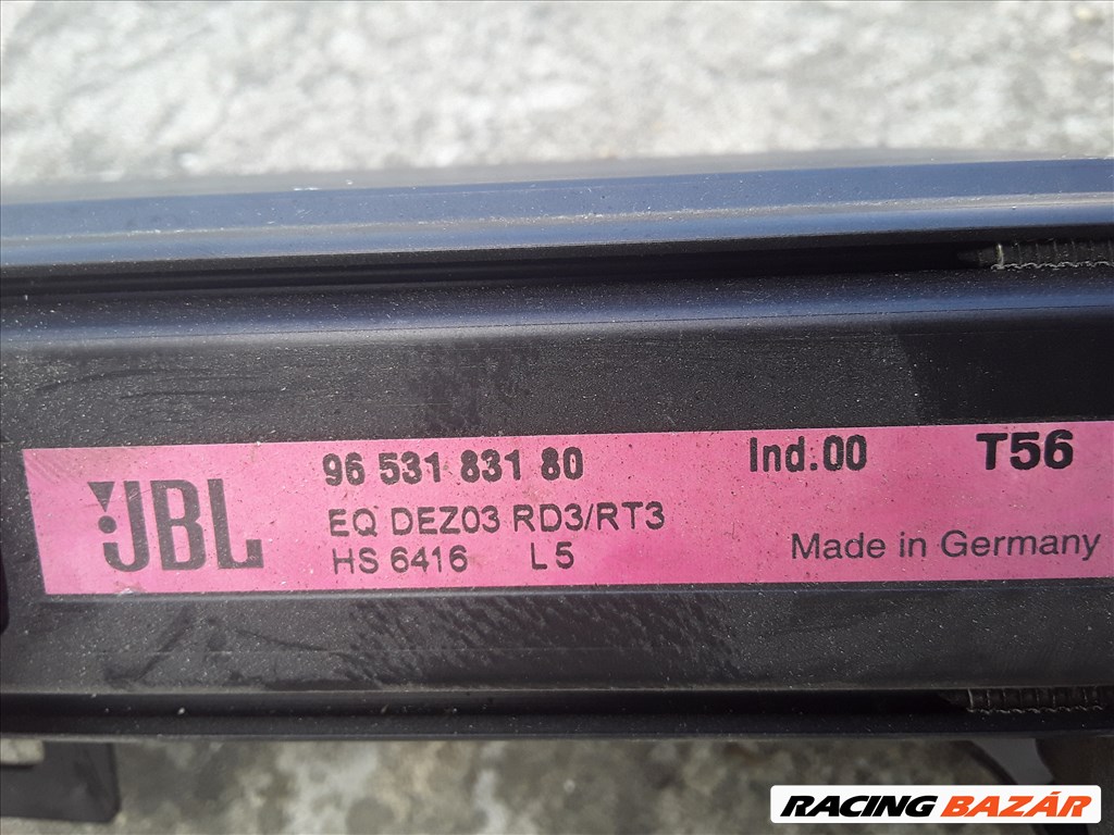 Peugeot 307 CC Gyári Erősítő 9653183180 3. kép