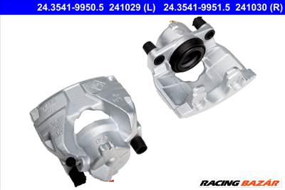 ATE 24.3541-9951.5 - féknyereg DACIA RENAULT